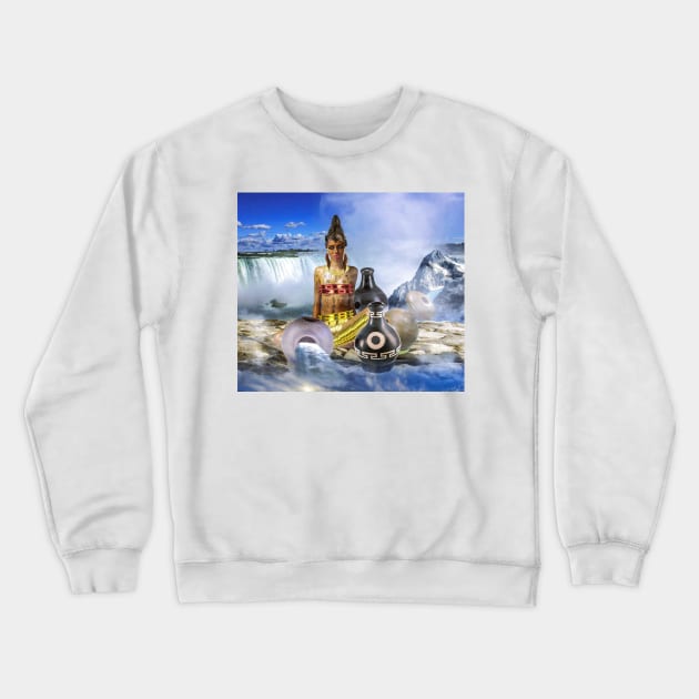 AKWUORA / OSHIMIRI / ADA-ADA By SIRIUS UGO ART Crewneck Sweatshirt by uchenigbo